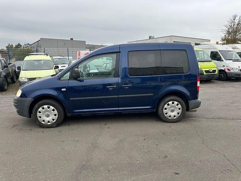 Blau Gebraucht 2008 VW Caddy Life Van / Kleinbus | 1.680 € - Bild 1/4