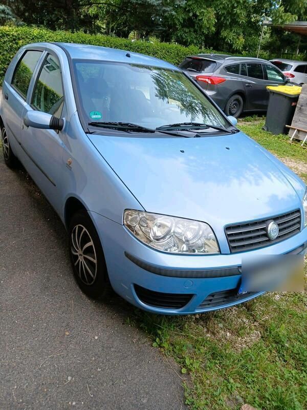 Blau Gebraucht 2003 Fiat Punto Kleinwagen | 1.100 € - Bild 1/4