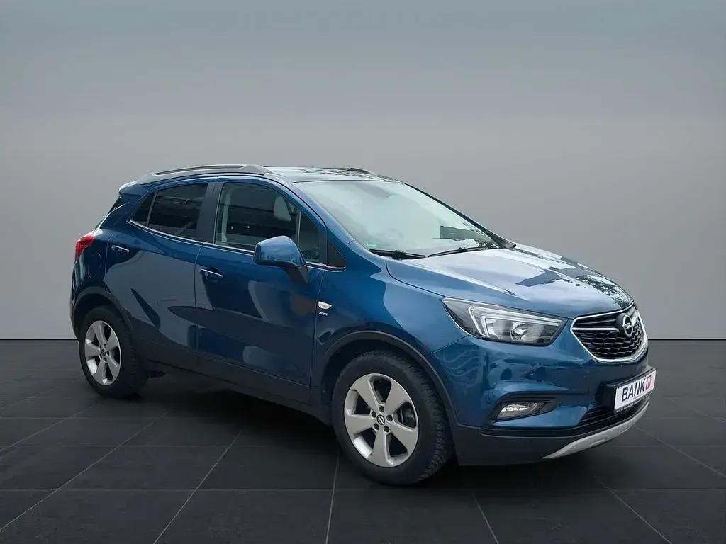 Usado Opel Mokka X Active 140 HP (102 kW) 2017 Azul SUV