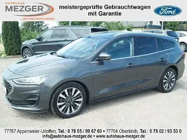 Gebraucht Ford Focus Titanium X 125 PS (91 kW) 2023 Magneticgrau (metallic) Kombi