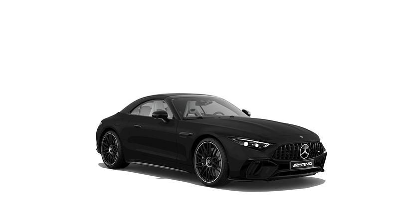 Manufaktur nachtschwarz magno Neu 2025 Mercedes SL55 AMG AMG Cabrio | 219.725 € - Bild 1/4