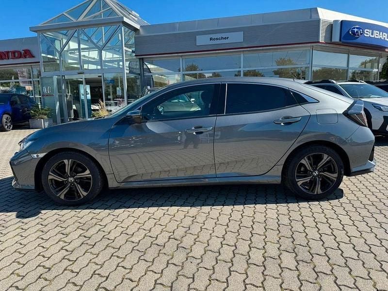 Polished metal m. Gebraucht 2021 Honda Civic Elegance Limousine | 18.990 € (Fairer Preis) - Bild 1/4
