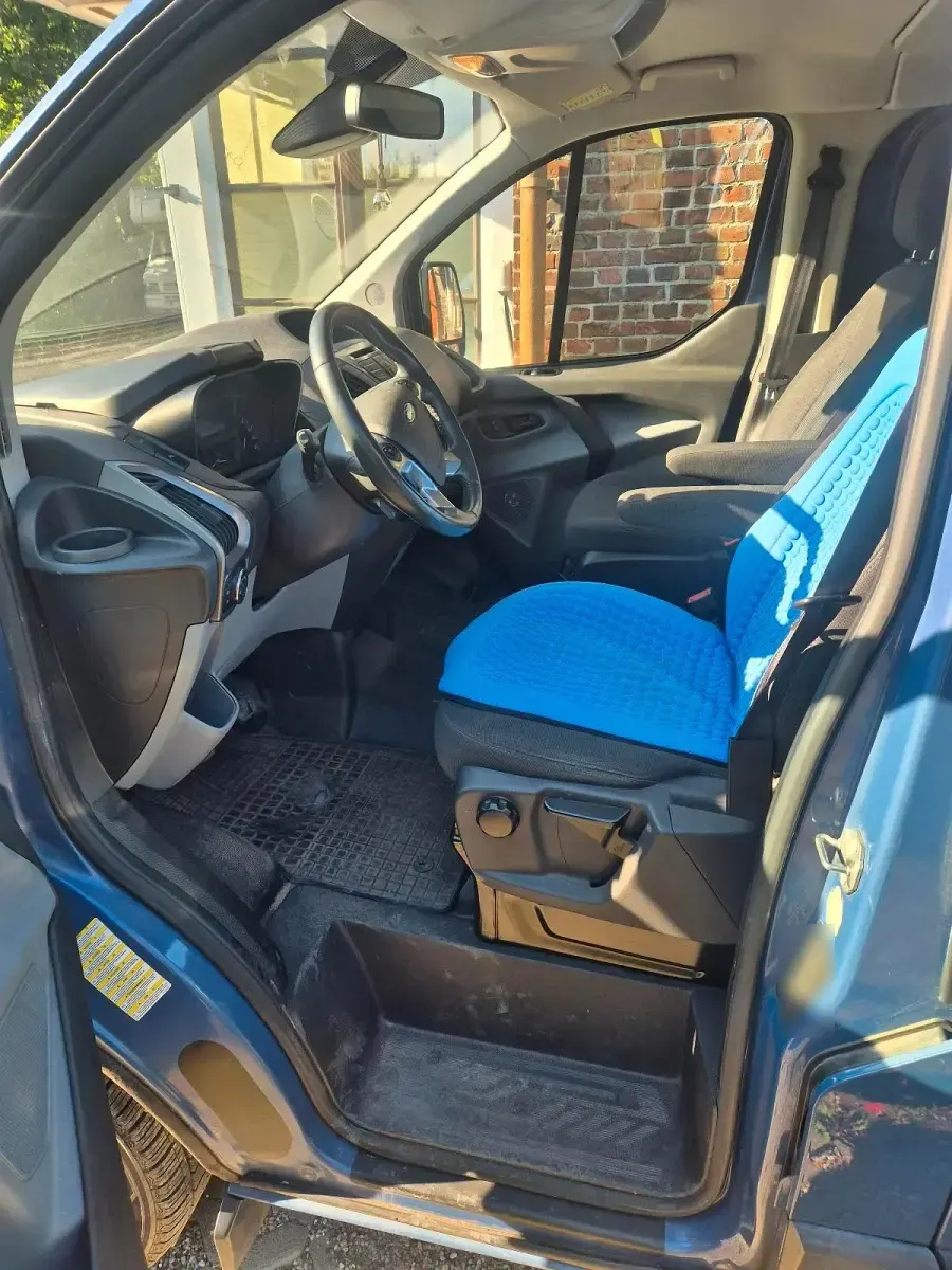 Gebraucht Ford Transit Custom 155 PS (114 kW) 2012 Blau Van / Kleinbus