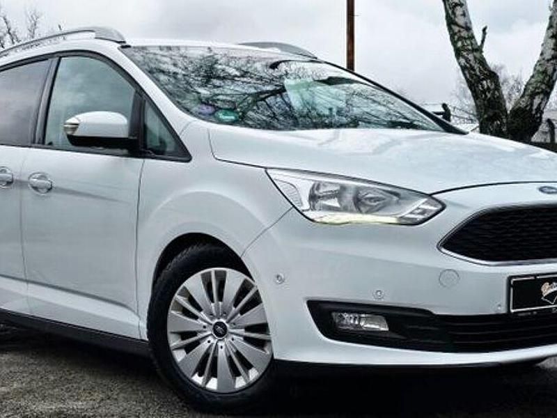 Gebraucht Ford Grand C-Max 125 PS (91 kW) 2016 Weiß Van / Kleinbus
