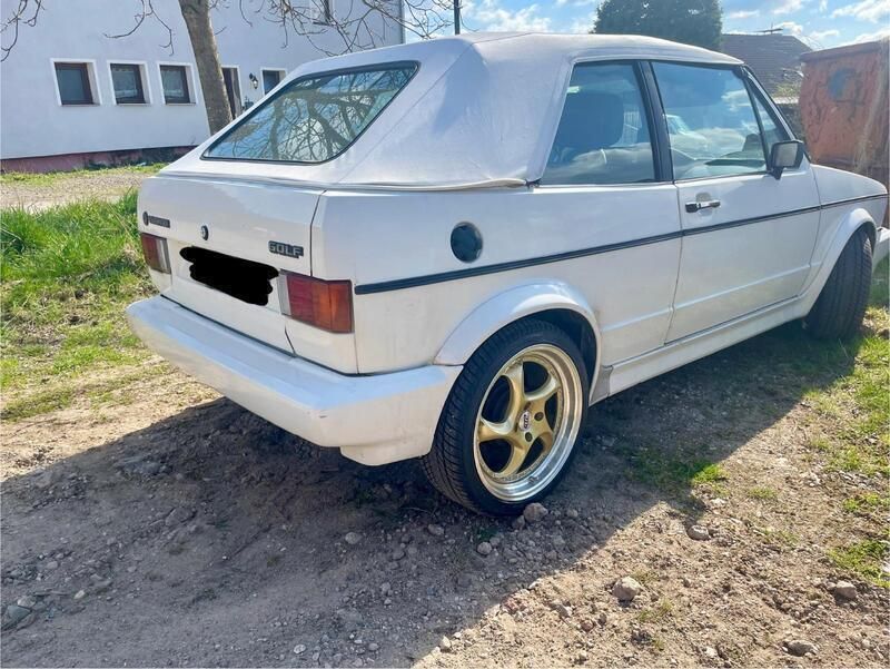 Weiß Gebraucht 1991 VW Golf Cabriolet Cabrio | 3.200 € - Bild 1/4