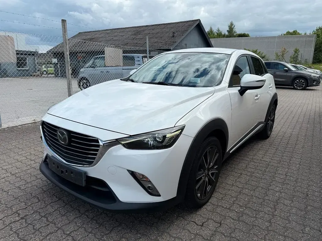Gebraucht Mazda CX-3 Exclusive 120 PS (88 kW) 2016 Weiß SUV