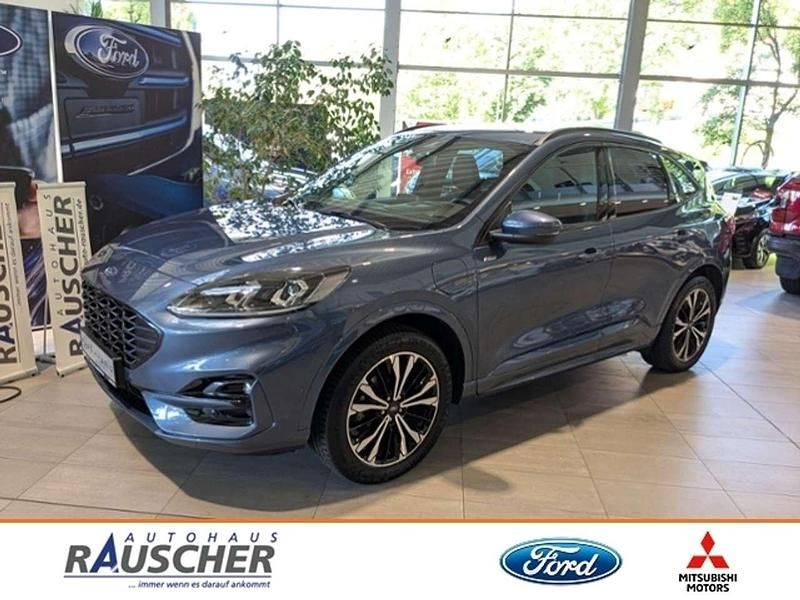 Chromablau metallic Gebraucht 2021 Ford Kuga ST-Line X SUV | 25.889 € (Etwas zu teuer) - Bild 1/4