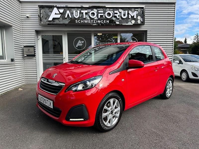 Rot Gebraucht 2014 Peugeot 108 Active Kleinwagen | 8.990 € (Etwas zu teuer) - Bild 1/4