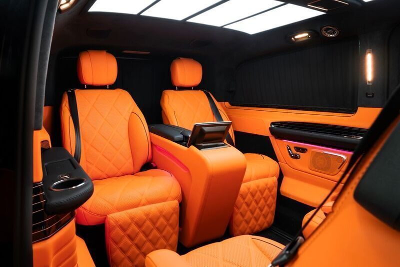 Neu Mercedes V300 237 PS (174 kW) 2025 Schwarz Van / Kleinbus