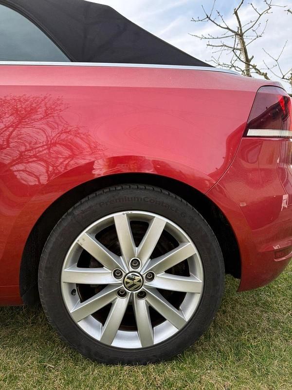 Gebraucht VW Golf Cabriolet 160 PS (117 kW) 2013 Rot Cabrio