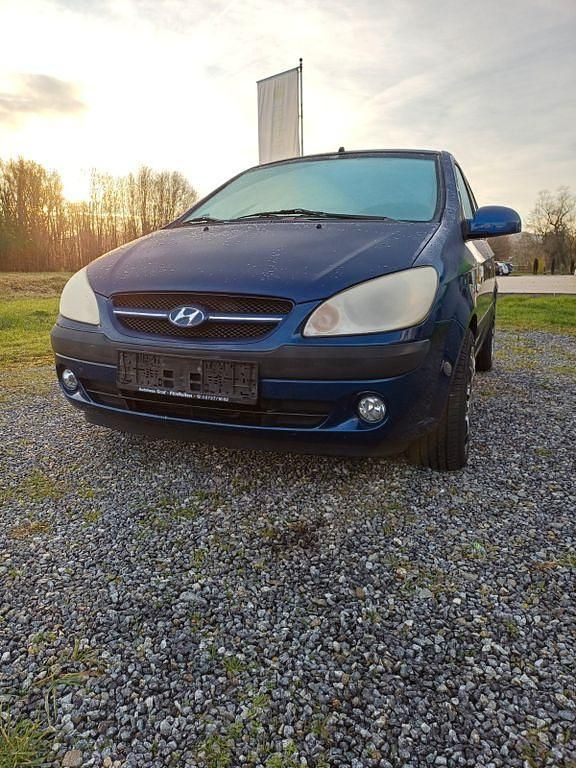 Blau Gebraucht 2007 Hyundai Getz GLS Kleinwagen | 900 € (Superpreis) - Bild 1/4