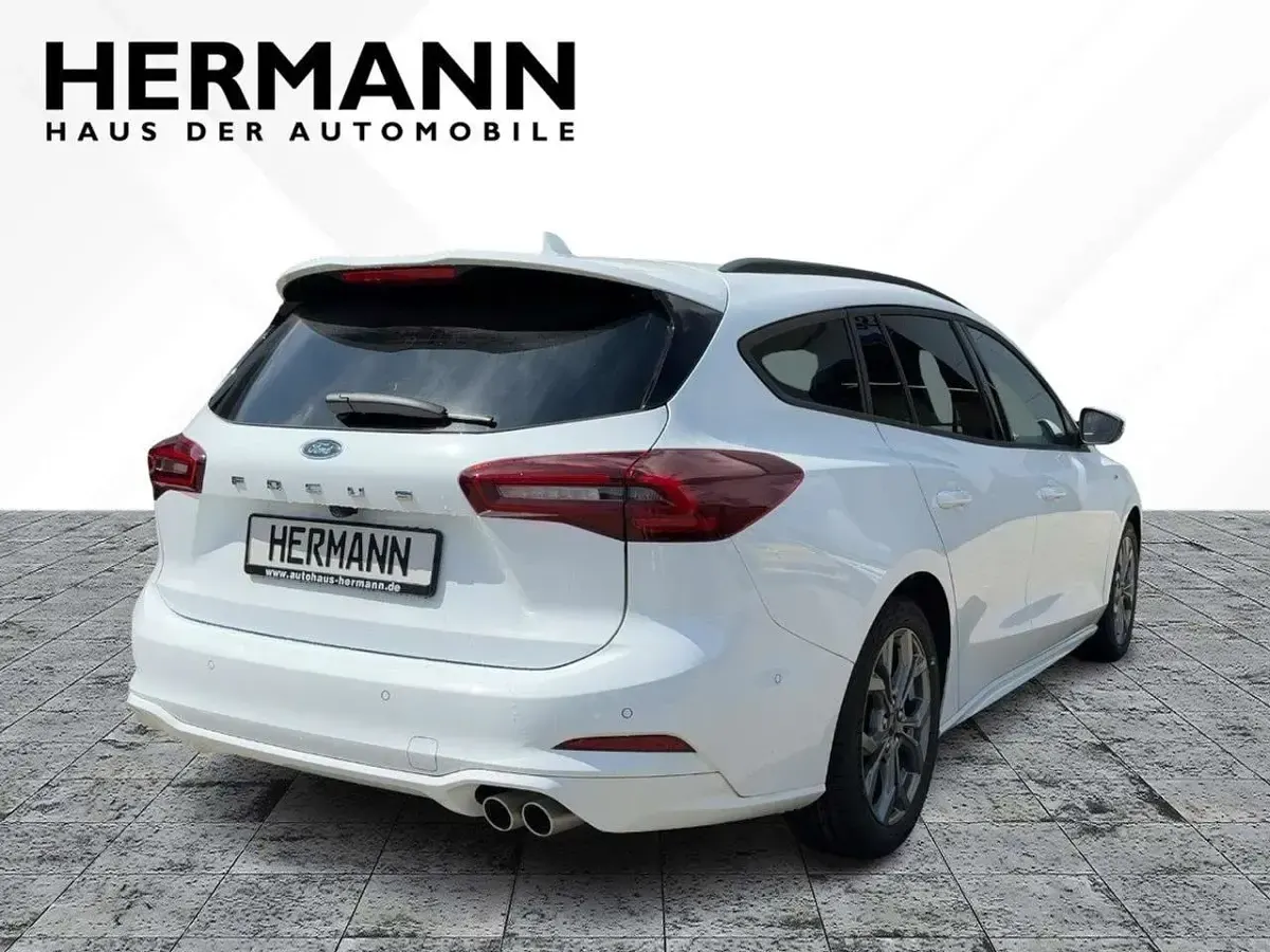 Ny Ford Focus ST-Line 125 HK (91 kW) 2025 Hvid Stationcar