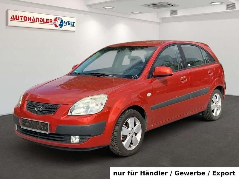 Rot Gebraucht 2009 Kia Rio EX Limousine | 1.199 € (Superpreis) - Bild 1/3