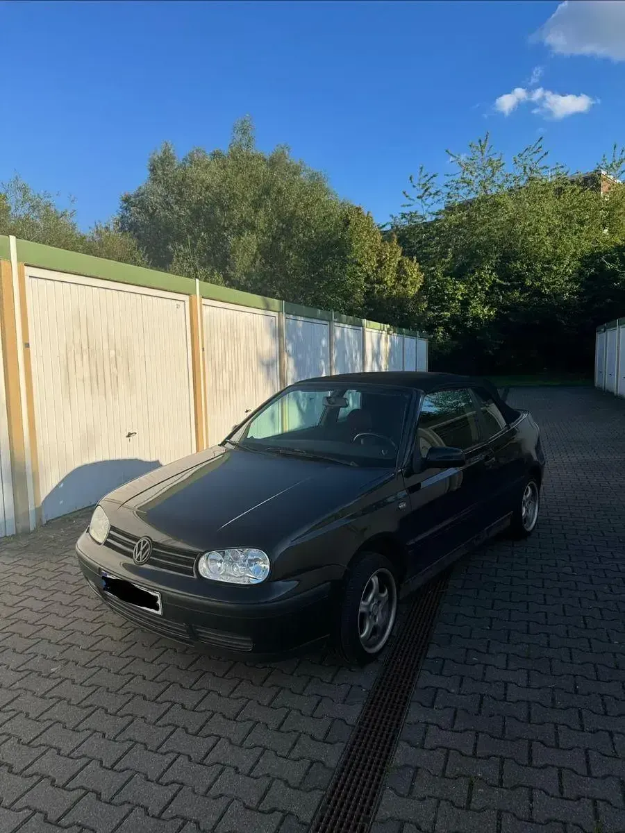 Gebraucht VW Golf Cabriolet 75 PS (55 kW) 1999 Schwarz Cabrio
