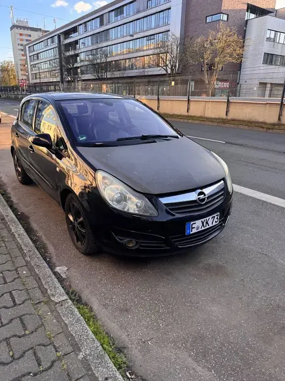 Gebraucht Opel Corsa 80 PS (58 kW) 2007 Schwarz Kleinwagen