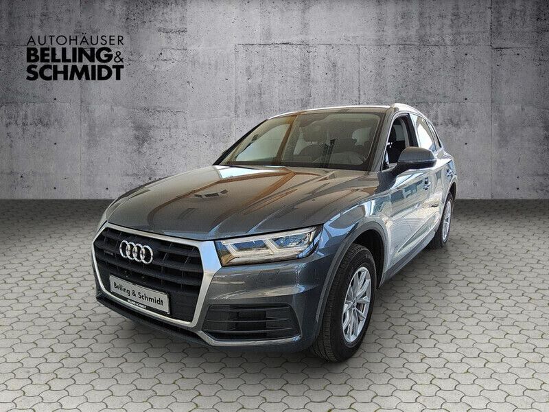 Monsungrau (metallic) Gebraucht 2018 Audi Q5 Design SUV | 29.390 € (Guter Preis) - Bild 1/4