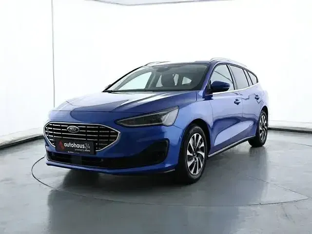 Gebraucht Ford Focus Titanium X 125 PS (91 kW) 2023 Blau Kombi