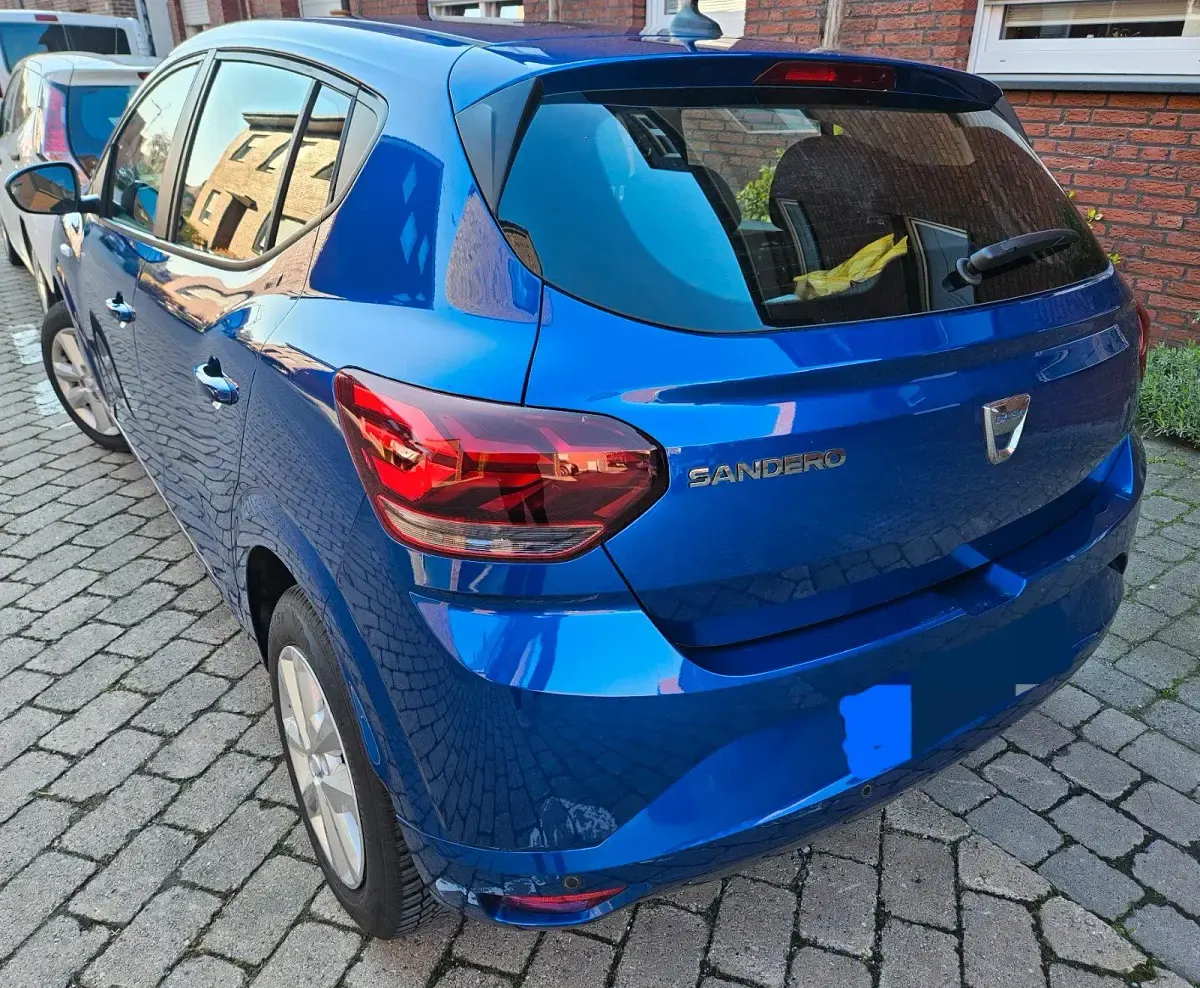 Brugt Dacia Sandero 91 HK (66 kW) 2022 Blå Hatchback