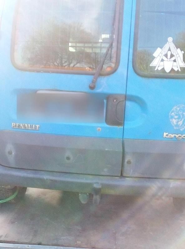 Usado Renault Kangoo 65 HP (47 kW) 2002 Azul Monovolume