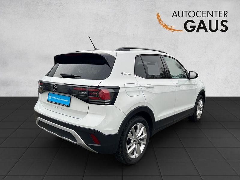Gebraucht VW T-Cross Goal 95 PS (69 kW) 2025 Weiß SUV