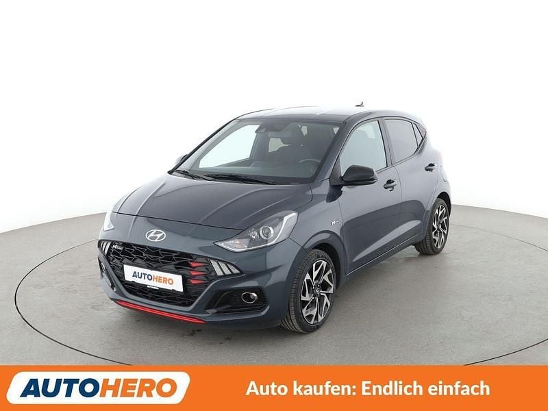 Grau Gebraucht 2023 Hyundai i10 N Line Kleinwagen | 14.550 € (Fairer Preis) - Bild 1/3