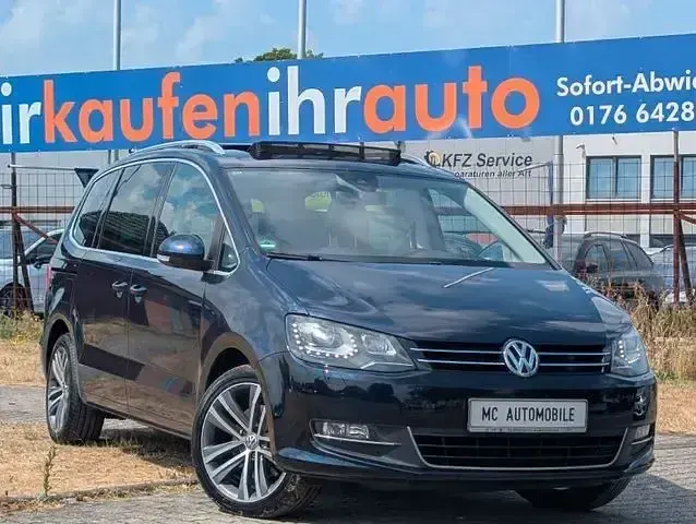 Gebraucht VW Sharan Highline 170 PS (125 kW) 2012 Blau Van / Kleinbus