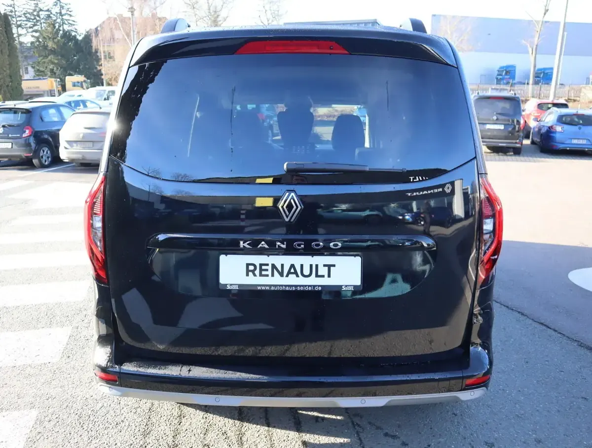 Neu Renault Kangoo Techno 131 PS (96 kW) 2025 Schwarz Van / Kleinbus