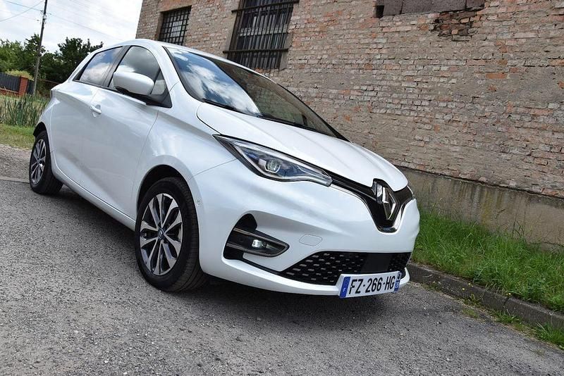 Blau Gebraucht 2021 Renault Zoe Evolution Kleinwagen | 12.500 € (Superpreis) - Bild 1/4