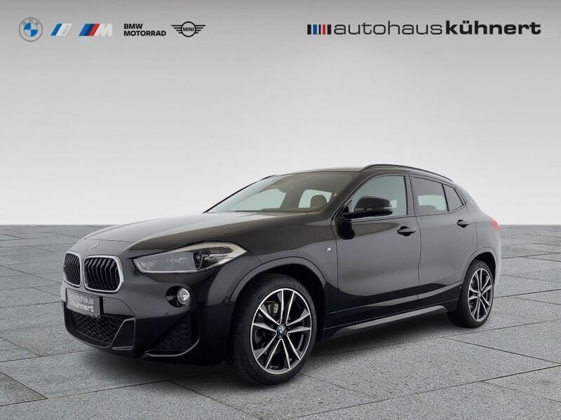 Black sapphire metallic Gebraucht 2021 BMW X2 M Sport SUV | 24.455 € (Superpreis) - Bild 1/4