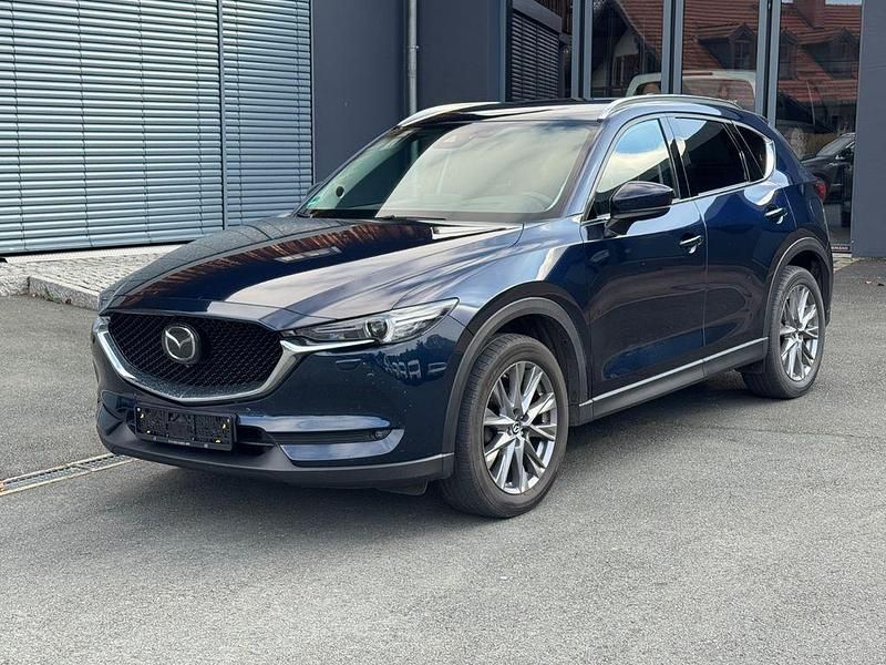 Blau Gebraucht 2020 Mazda CX-5 Sports-Line SUV | 20.950 € (Superpreis) - Bild 1/4