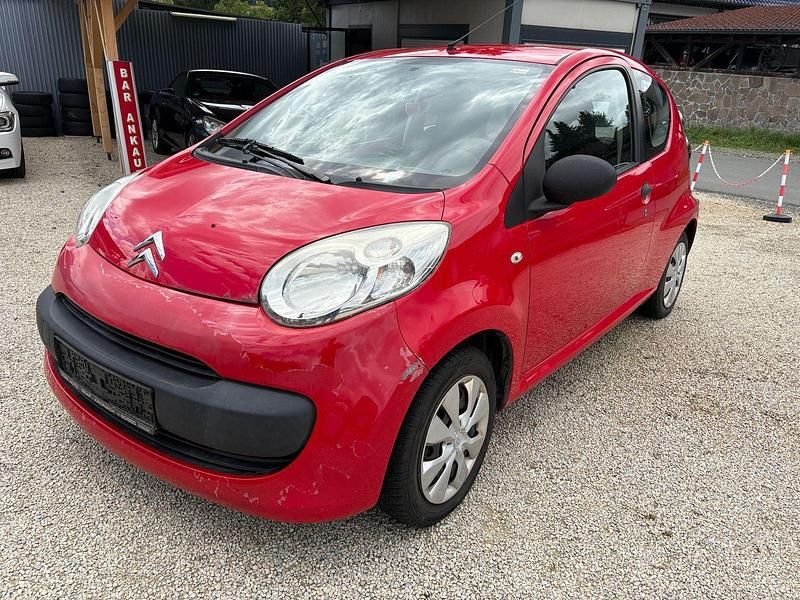 Rot Gebraucht 2008 Citroën C1 Advance Kleinwagen | 221 € (Superpreis) - Bild 1/4