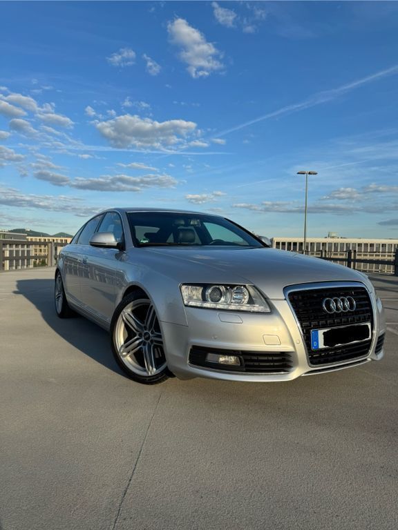 Silber Gebraucht 2010 Audi A6 S-Line Limousine | 7.899 € (Teuer) - Bild 1/4