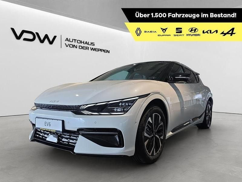 Gebraucht Kia EV6 GT-Line 167 kW (228 PS) 2024 Snow white pearl (weiß) SUV