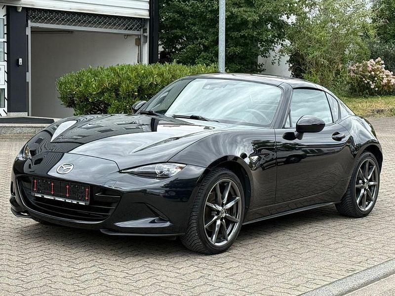 Schwarz Gebraucht 2018 Mazda MX5 Sports-Line Cabrio | 19.990 € (Fairer Preis) - Bild 1/4