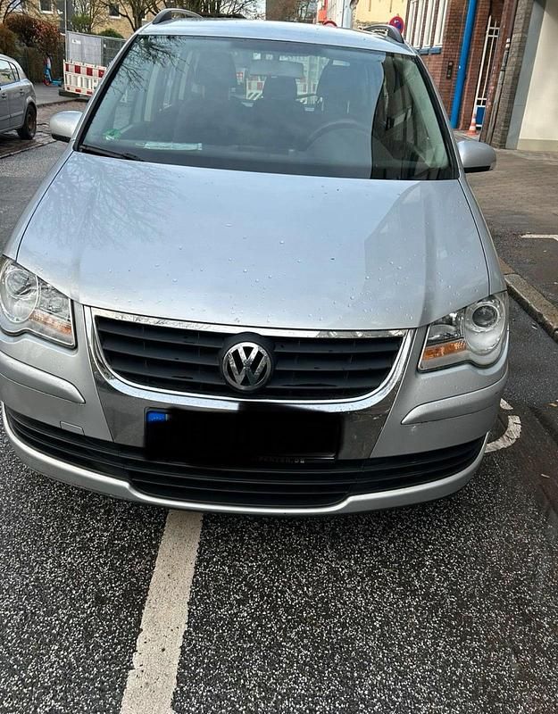 Gebraucht VW Touran 102 PS (75 kW) 2007 Silber Van / Kleinbus