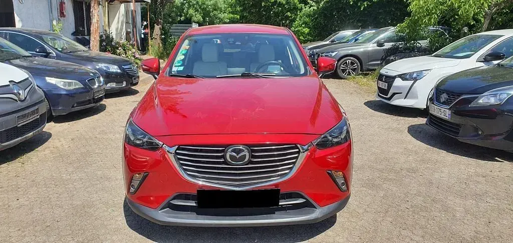 Gebraucht Mazda CX-3 Sports-Line 105 PS (77 kW) 2015 Rot SUV