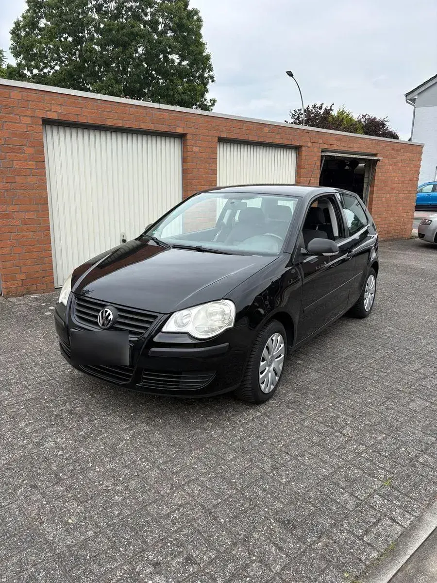 Gebraucht VW Polo 60 PS (44 kW) 2007 Schwarz Kleinwagen