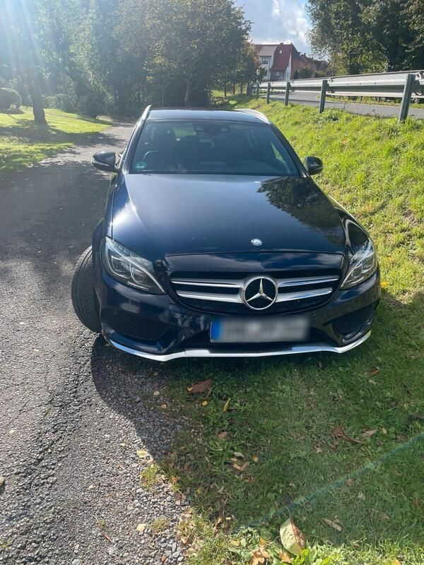 Blau Gebraucht 2014 Mercedes C220 Kombi | 8.500 € (Teuer) - Bild 1/4