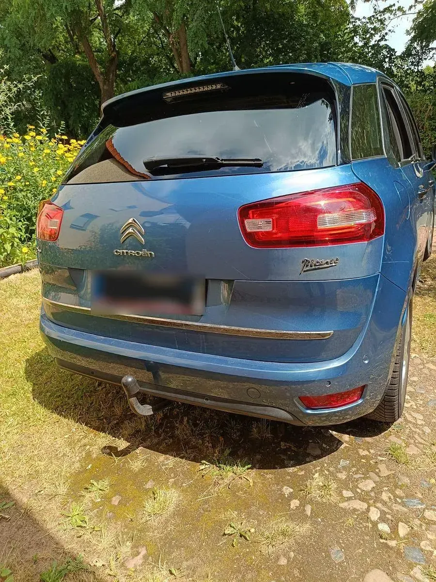 Gebraucht Citroën C4 Picasso Exclusive 120 PS (88 kW) 2015 Blau Van / Kleinbus