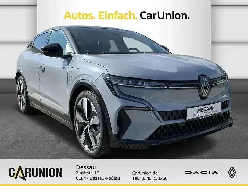 Occasion Renault Megane E-Tech Techno 161 kW (220 ch) 2024 Gris Berline