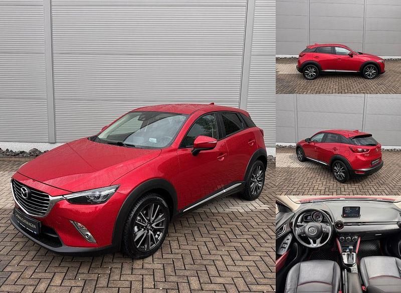 Gebraucht Mazda CX-3 Sports-Line 120 PS (88 kW) 2017 Rot SUV