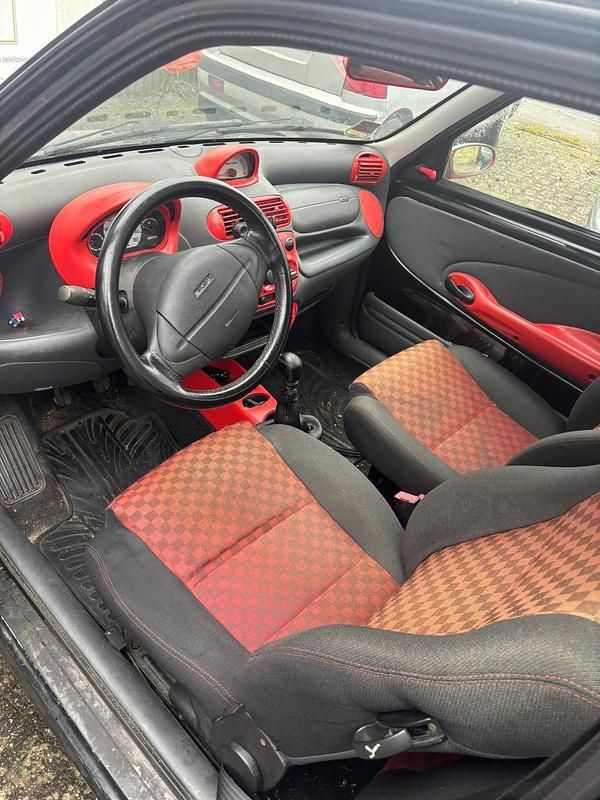 Schwarz Gebraucht 2000 Fiat Seicento Kleinwagen | 200 € - Bild 1/4