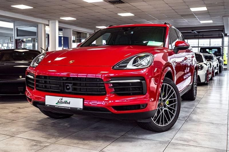 Karminrot Gebraucht 2020 Porsche Cayenne SUV | 67.990 € (Guter Preis) - Bild 1/4