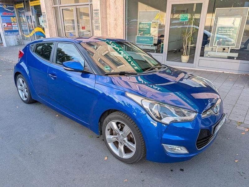 Blau Gebraucht 2012 Hyundai Veloster Style Coupé | 5.000 € (Superpreis) - Bild 1/4