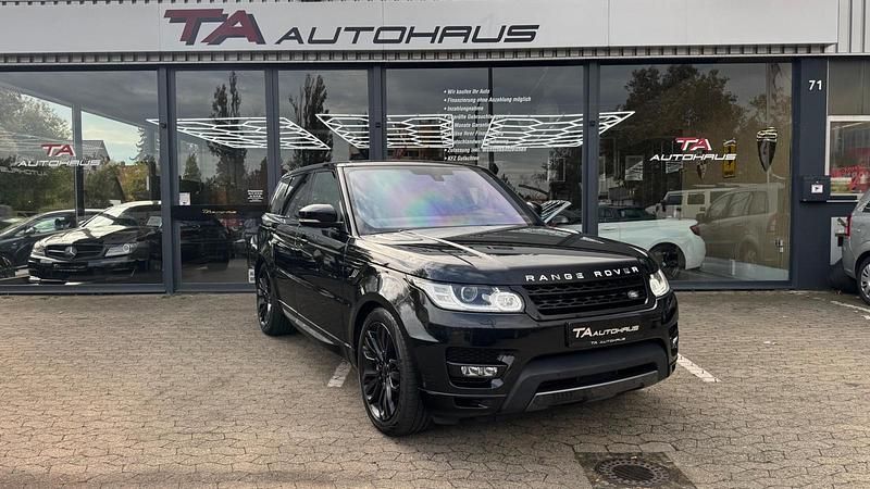 Schwarz Gebraucht 2017 Land Rover Range Rover Sport SUV | 24.990 € (Etwas zu teuer) - Bild 1/4