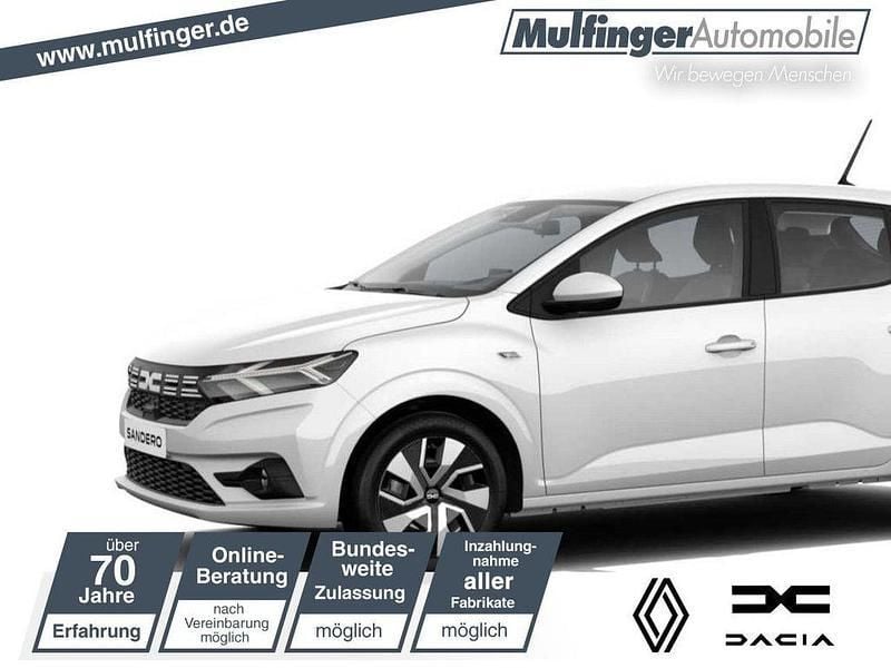 Weiß Neu 2025 Dacia Sandero Expression Kleinwagen | 18.180 € (Guter Preis) - Bild 1/4