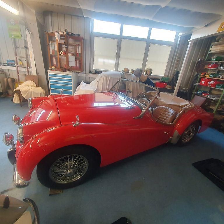 Gebraucht Triumph TR3 95 PS (69 kW) 1959 Rot Cabrio