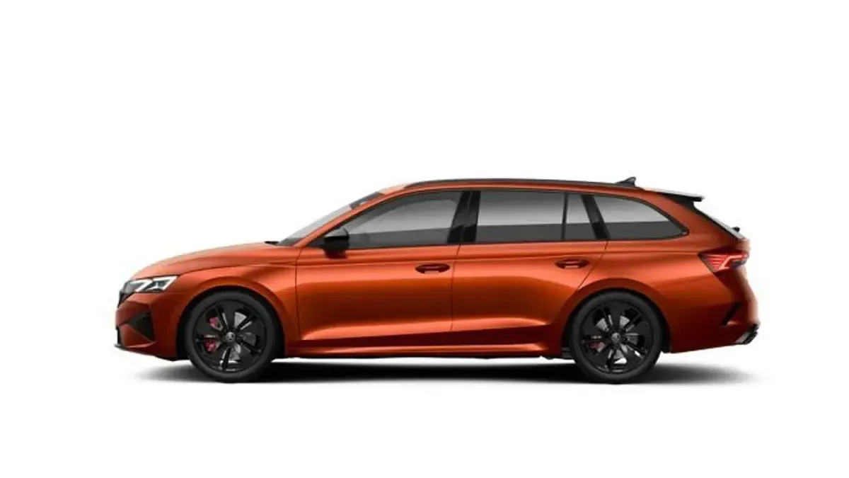 Neu Skoda Octavia RS 265 PS (194 kW) 2025 Graphitegrau metallic/grau Kombi