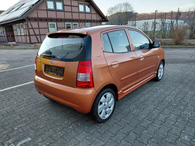 Gebraucht Kia Picanto EX 65 PS (47 kW) 2005 Orange Kleinwagen