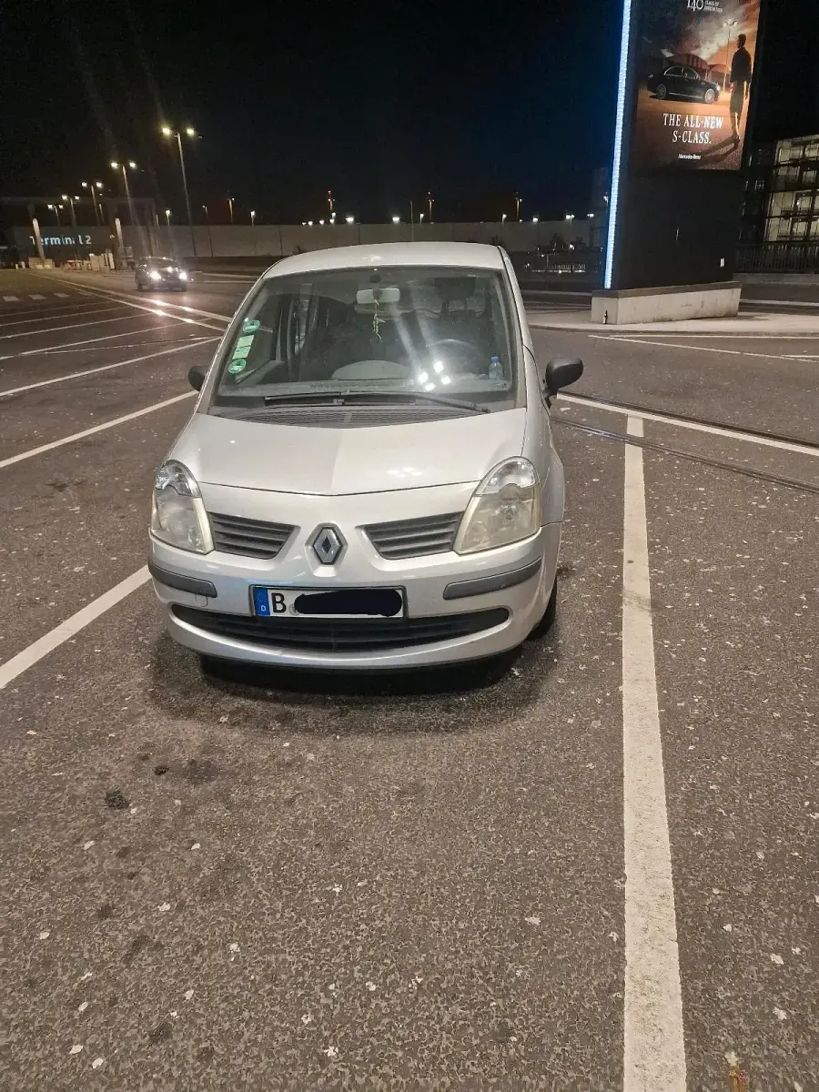Gebraucht Renault Modus 75 PS (55 kW) 2007 Silber Van / Kleinbus
